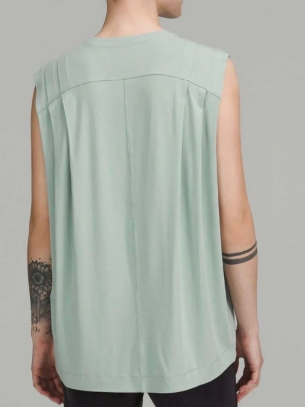 Lululemon Modal Pleated Shoulder Tank Top Size 10